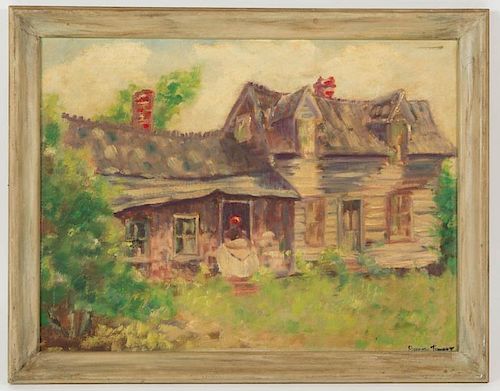 AMERICAN SCHOOL (20TH CENTURY) SOUTHERN GENRE PAINTING
