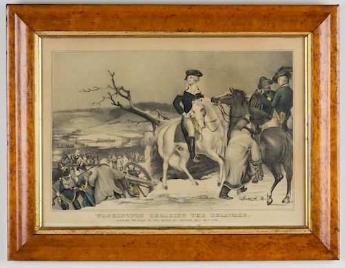 NATHANIEL CURRIER (AMERICAN, 1813 - 1888) AMERICAN HISTORICAL PRINT