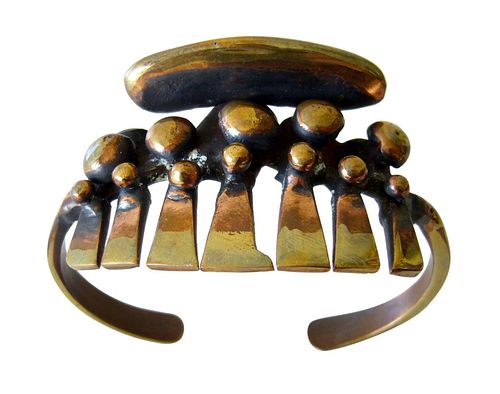 Jack Boyd San Diego Studio Bronze Cuff Bracelet