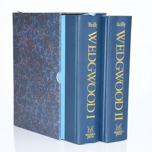 2 FIRST EDITION REFERENCE VOLUMES, WEDGWOOD BY ROBIN REILLY