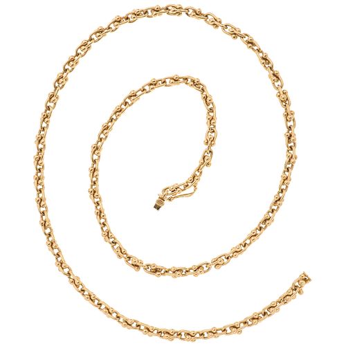 NECKLACE. 18K YELLOW GOLD