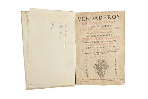 Meléndez, Ivan. Tesoros Verdaderos de las Yndias. Rome: Nicolás Ángel Tinaffio Pinting Press, 1681.