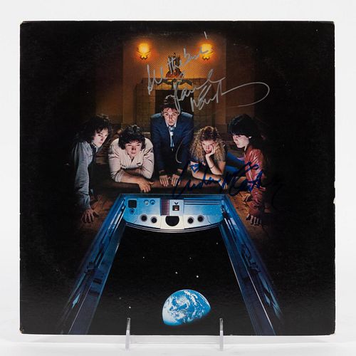 WINGS, "BACK TO THE EGG" AUTOGRAPHED RECORD