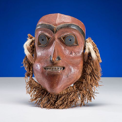 Tsimshian Carved Mask, of a Woman