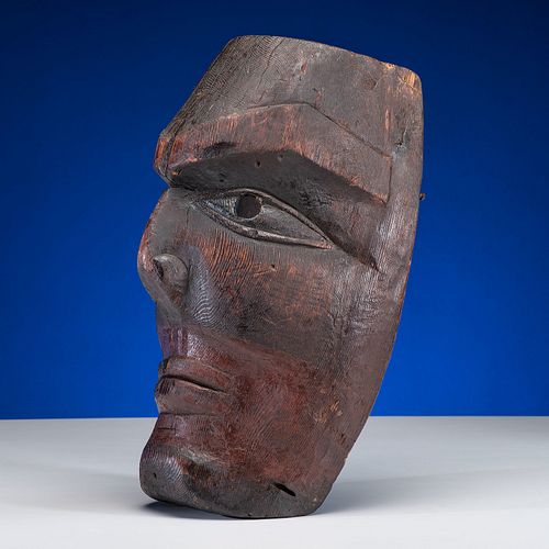 Nuu-chah-nulth Carved Cedar Mask
