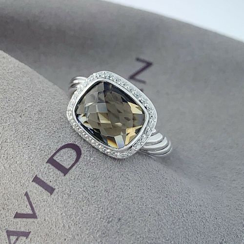 David Yurman Smoky Diamond Noblesse Ring