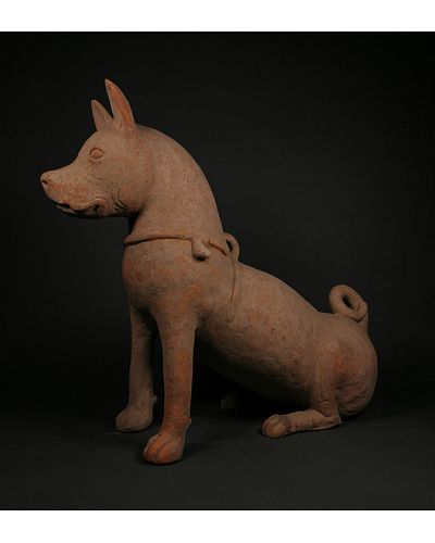 RARE CHINESE HAN DYNASTY GUARDIAN DOG - TL TESTED