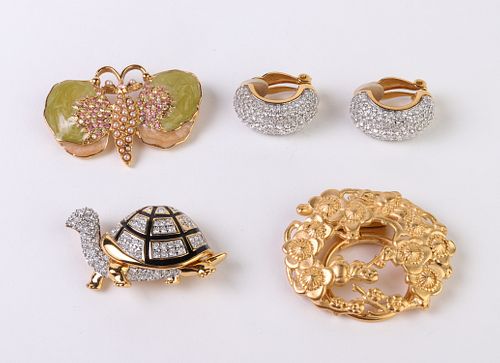 Crystal & Enamel Assorted Jewelry, Incl. Swarovski
