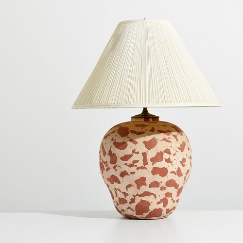 Kaza Table Lamp Selected by Samuel Marx, Plotkin-Dresner Residence