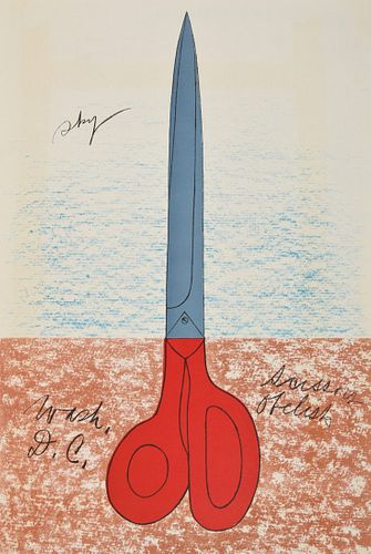 Claes Thure Oldenburg Lithograph Poster