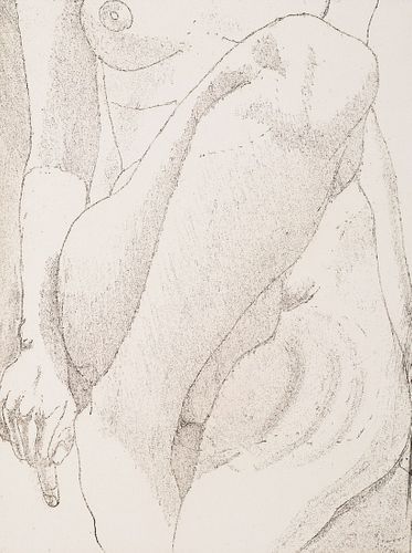 Philip Pearlstein "Small Nude" Etching, Signed Edition