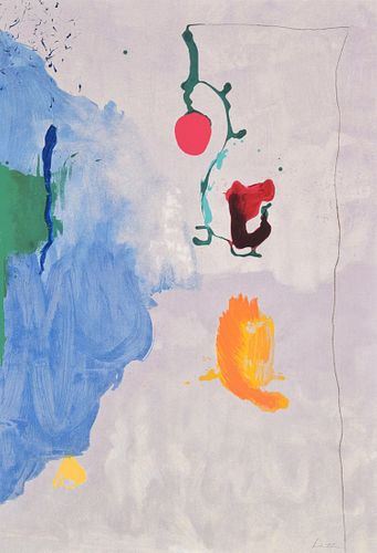 Helen Frankenthaler "Eve" Screenprint, Signed Edition