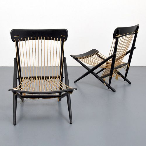 Pair of Maruni Mokko Lounge Chairs
