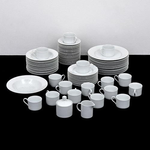 Richard Meier "Meier Grid" Dinnerware, 70 Pieces