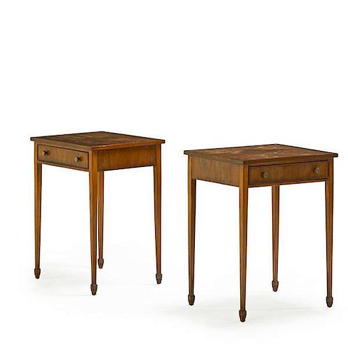 PAIR OF CONTINENTAL NEOCLASSICAL SIDE TABLES