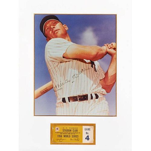 MICKEY MANTLE AUTOGRAPH