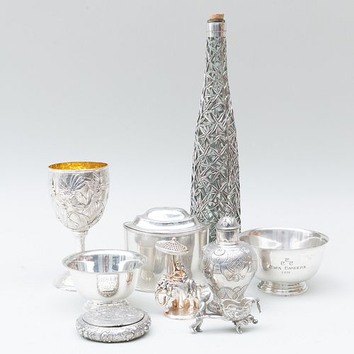 Group of Silver Table Articles