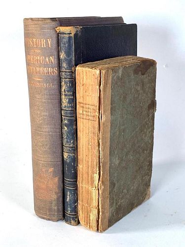 Three 19th Century Military Books regarding Privateers,