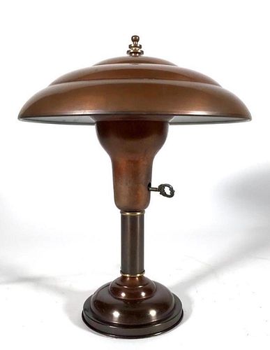 1940's Metal Desk Lamp