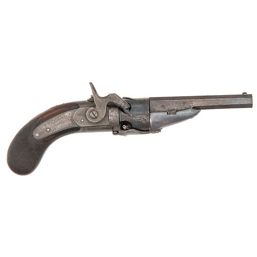 Extremely Rare and Possibly Unique Southern Percussion Revolver By V.G.H. Libeau New Orleans