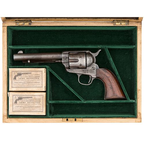 Colt Single Action Army Revolver in Contemporary Case