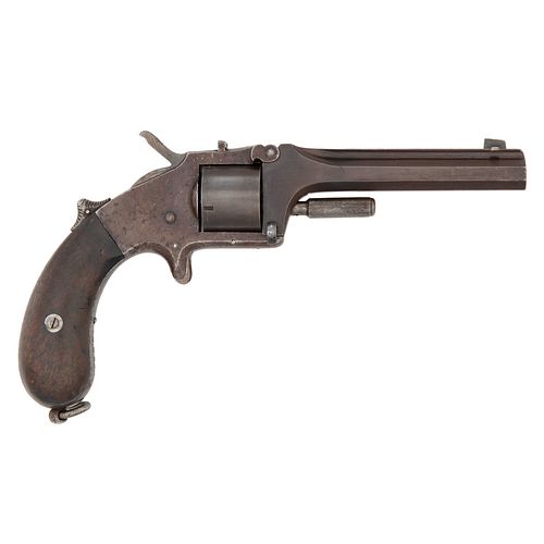 Extremely Rare and Fine Unconverted Model 1873 Saxon Army Revolver ca. 1874