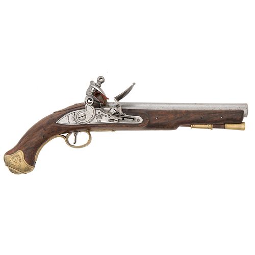 A Napoleonic British Land Service Flintlock Pistol