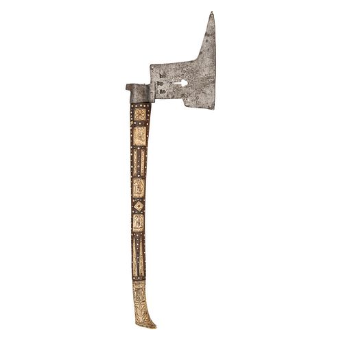 A Large and Attractive Early 18th Century Saxon Miner's Guild Axe