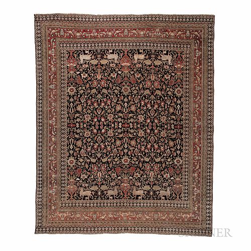 Antique Khorrasan Carpet