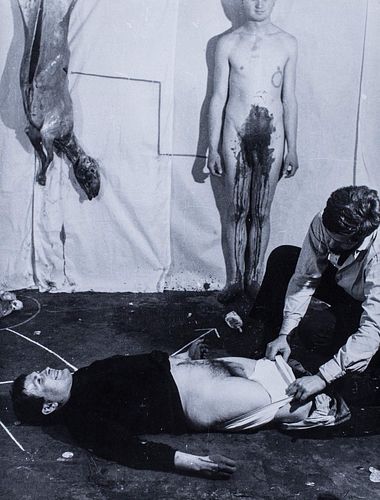 Hermann Nitsch (Vienna 1938)  - Das orgien mysterien theater fruhe aktionen, 1982