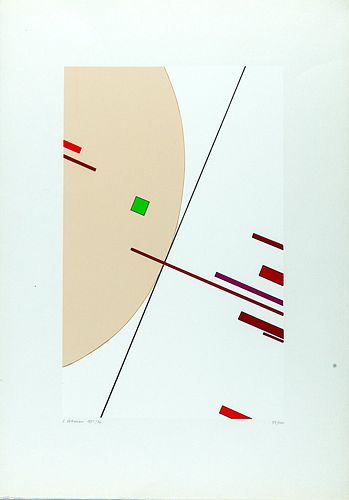 Luigi Veronesi (Milano 1908-1998)  - Composition, 1975/'76