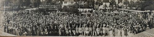 1934 Yardlong Photo, Florida Shuffleboard Club