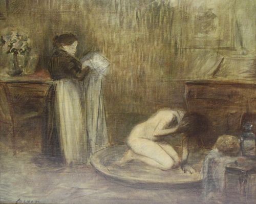 Jean-Louis Forain  (French1852 - 1931) Signed