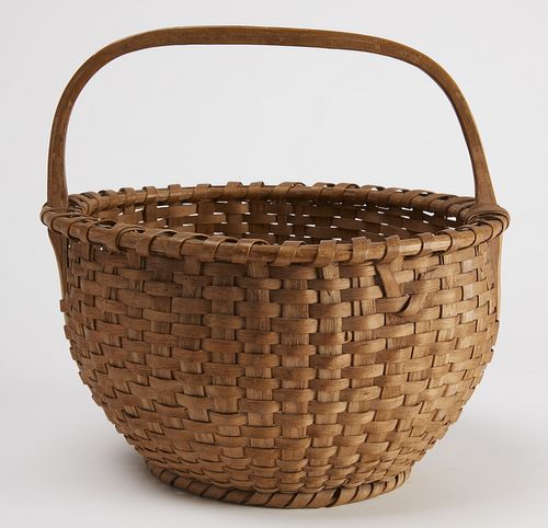 Fine Early American Splint Basket