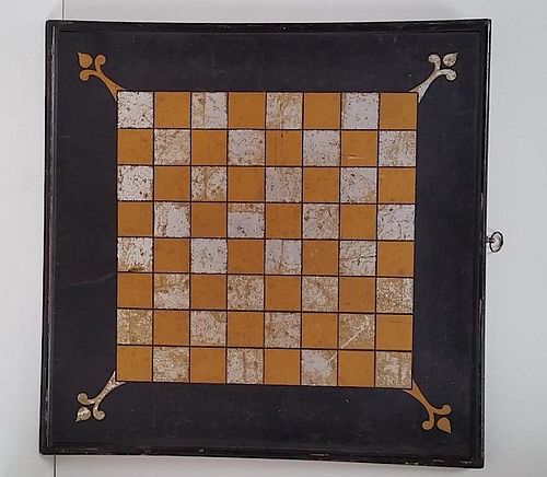 Painted Faux Marble Game Board