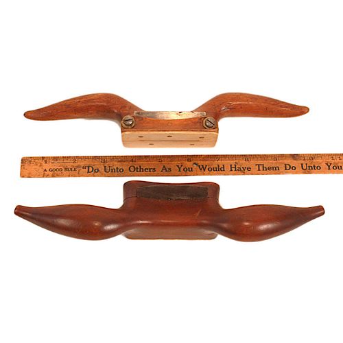 Pair of 19th Century Whaling Woodworking Shaves