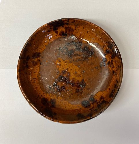 Good Redware Plate