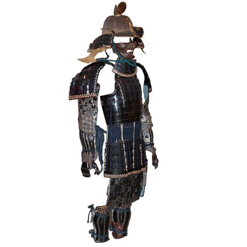 Antique Ki Munehide Saku Lacquered Armor