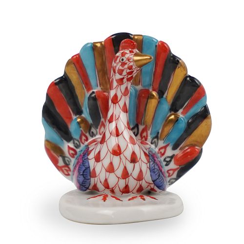 Herend Porcelain Turkey Figurine