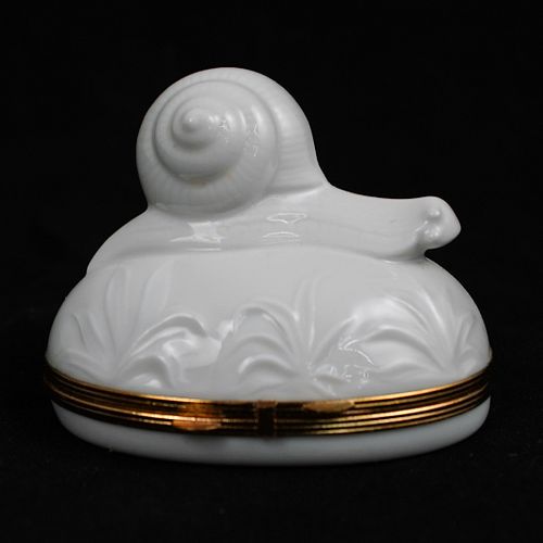 Chamart Limoges Porcelain Trinket Box