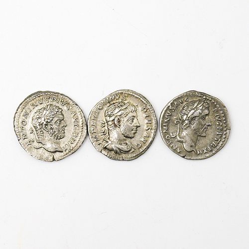 (3 Pc) Ancient Roman Coin Grouping