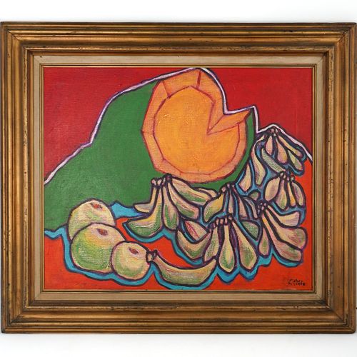 Charles Fahey Signed Oil On Canvas