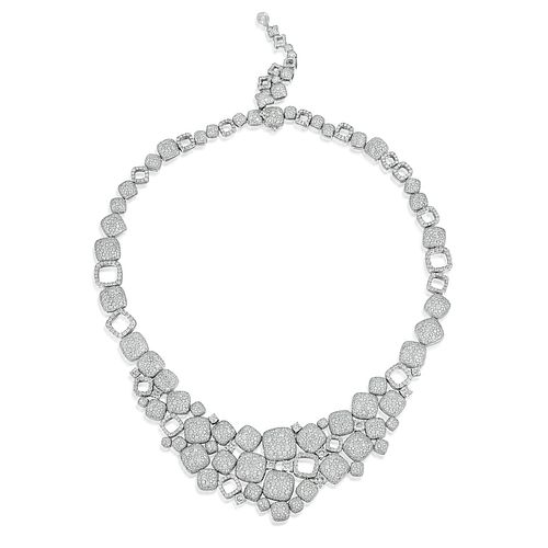 David Yurman High Jewelry 52.38-Carat Diamond Necklace