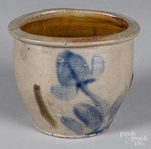 Pennsylvania stoneware crock, 19th c.