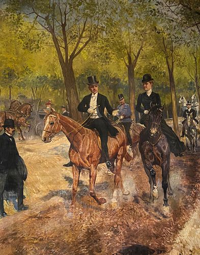 French School, Riders in the Park