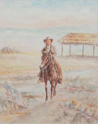 Oscar Berninghaus
(American, 1874-1952)
Untitled Cowboy