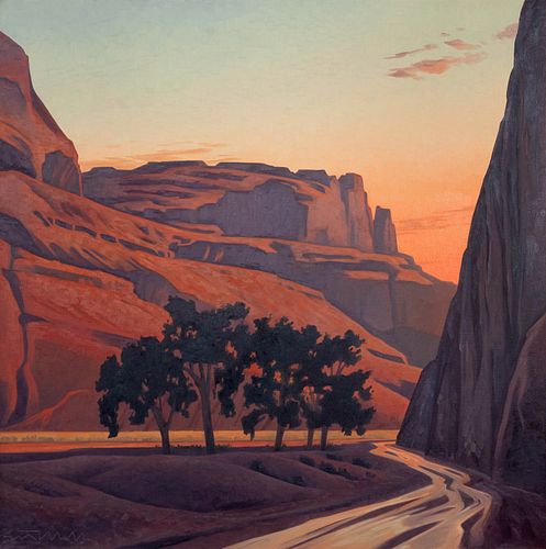 Ed Mell
(American, b. 1942)
Canyon Cottonwoods
