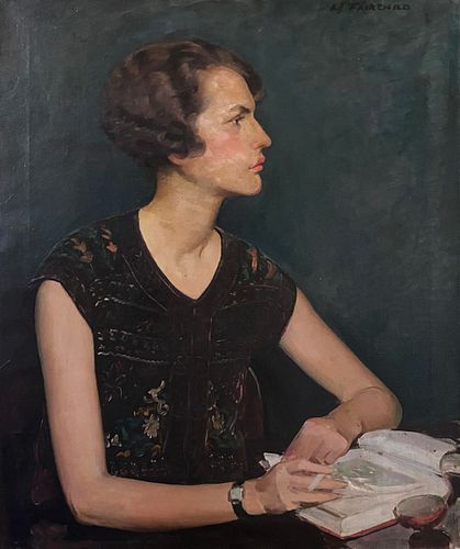 May Bartlett Fairchild, Portrait of a Woman