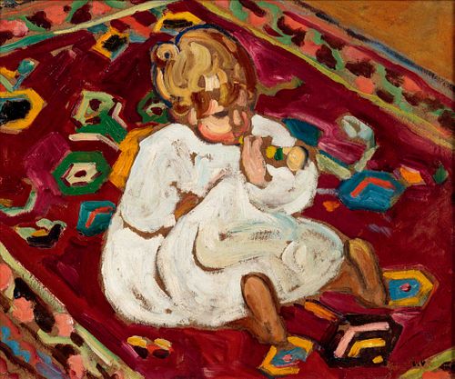 Louis Valtat
(French, 1869-1952)
Enfant a la trompette, 1910