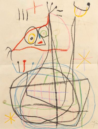 Joan Miro
(Spanish, 1893-1983)
Untitled, 1957